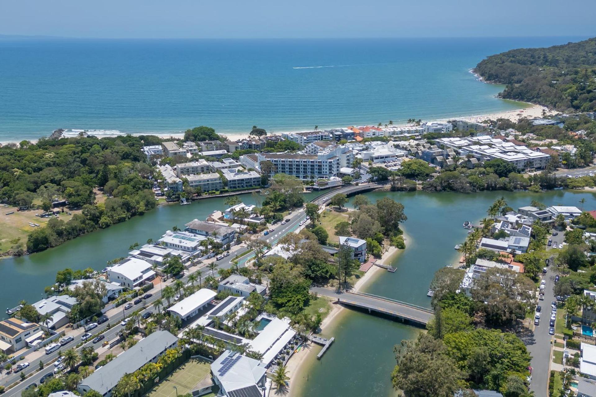 Caribbean Noosa Aparthotel Bagian luar foto